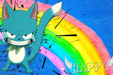 Fairy Tail Happy Wallpapers Phone