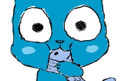 Image Online Gallery: Fairy Tail: Happy   Wallpapers