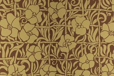 Floral Pattern Wallpapers / Paper / Art Nouveau Style   LES PENSEES ...