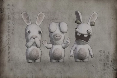 18 Raving Rabbids HD Wallpapers