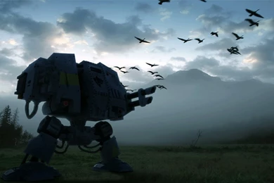 Space Wolves Dreadnought By Hjorvarth On DeviantArt