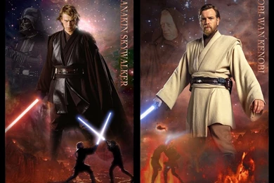 Obi wan Kenobi And Anakin Skywalker   Obi wan Kenobi And Anakin ...
