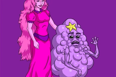 Princess Bubblegum And Lumpy Space Princess By Lord  Osis On ...