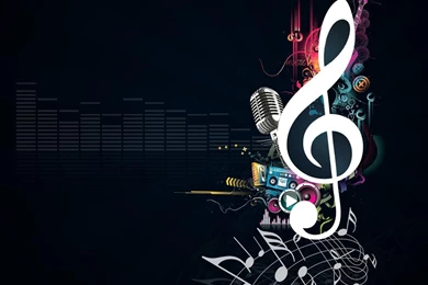 Music Notes Wide Wallpapers With High Resolution   Mbagusi.com