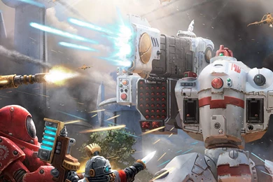 WH40kart   Image 41725: Battle Battlesuit Battlesuit_stormsurge ...