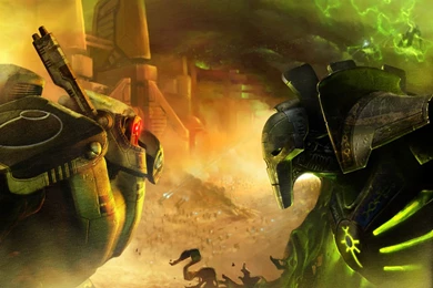 WH40kart   Image 3993: Necron Necron_lord Stefan_kopinski Tau ...