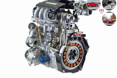 2012 Honda CR Z   Engine