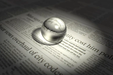 Newspaper Desktop Wallpapers Glass Ball And Newspaper Photos Of ...