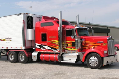 KENWORTH W900 Semi Tractor (2)_JPG Wallpapers