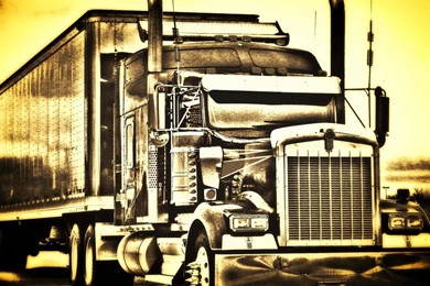 True Classic Truck Design : Kenworth W900 . Effiart   Hdr ish ...