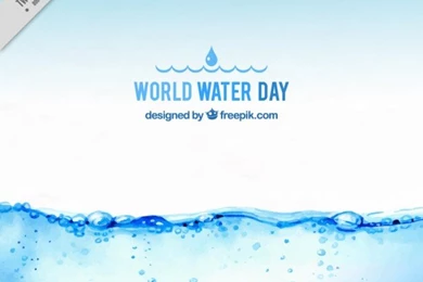 Realistic Water Backgrounds Vector