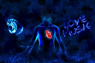 Love Music Hearts Wallpapers