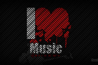 I Love Music By FlaxxDesign On DeviantArt