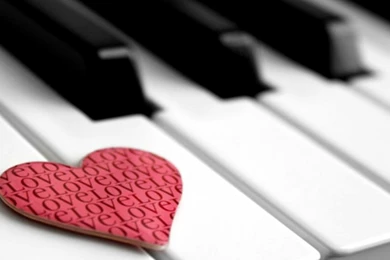Music, Piano, Heart, Pink, Love   HD Wallpapers