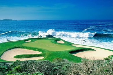 1280x1024 Ocean Golf Course Desktop PC And Mac Wallpapers
