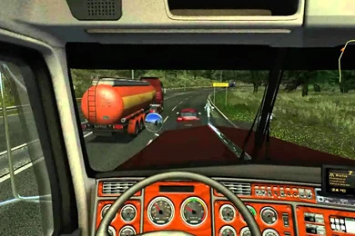 German Truck Simulator   Kenworth W900 (pequeno Trecho)   YouTube