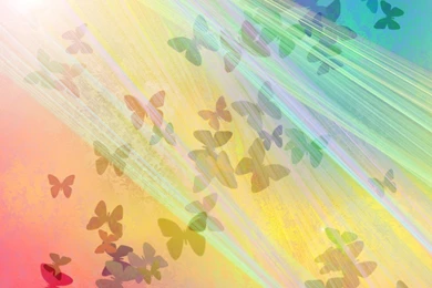 Butterfly Rain Light Powerpoint Backgrounds — Clinton Public Library