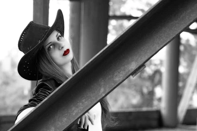 Cowgirl Abstract   (