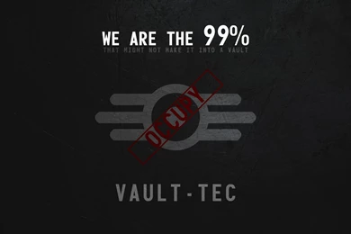 Occupy Vault Tec Wallpapers   Fallout Fan art By Alexander X On ...