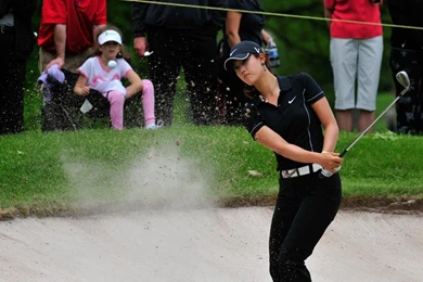 Michelle Wie Golf Swing HD Wallpapers