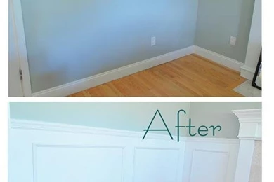 Day 17–Add Some Wainscoting To Your Home