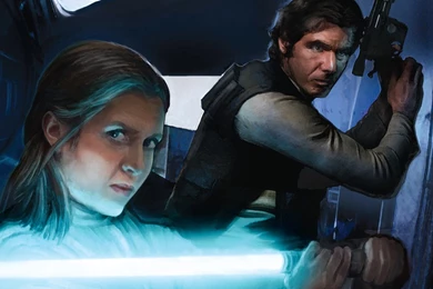 Star Wars Han Solo Exile Leia Organa Artwork Wallpapers