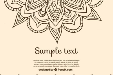 Backgrounds In Indian Design Vector