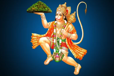 Lord Hanuman Widescreen Image