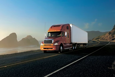 2000 Freightliner Columbia Raised Roof Semi Tractor G Wallpapers ...