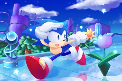 Sonic CD Contest Winner   Metallic Blue By Natsu no hi On DeviantArt