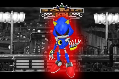 Sonic CD   Metal Sonic Wallpapers By Hynotama On DeviantArt