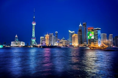 Summer Sky In Shanghai Widescreen Wallpapers