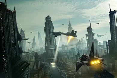 Space City Wallpapers   Wallpapers HD Wide