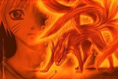 Uzumaki Naruto And Kyuubi Wallpapers Image For iPad Air 2 ...