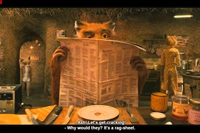 The Fantastic Mr. Fox I Love The Way You Handled That HD   YouTube