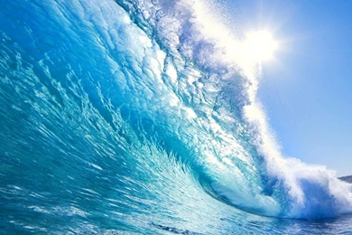 Crystal Blue Waves >> HD Wallpaper, Get It Now!