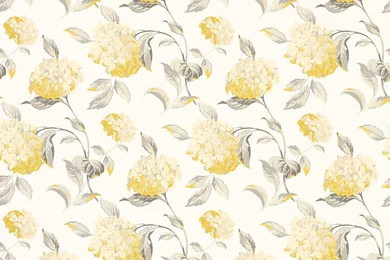 Hydrangea Camomile Floral Wallpapers At Laura Ashley
