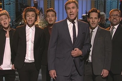 Paul Rudd And 'Anchorman' Stars Take On One Direction On 'SNL ...