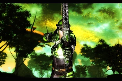 Oblivion Wallpapers Green By Oessi On DeviantArt