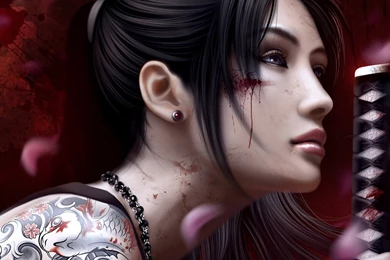 Anime Girl With Scythe