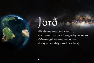 Jord   Rotating Earth (.rmskin) By Crosseout On DeviantArt