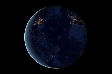 Night Lights 2012   The Black Marble : Image Of The Day