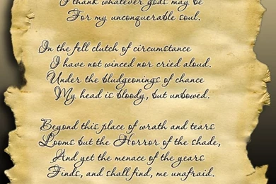 Invictus Poem
