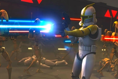 STAR WARS CLONE WARS Animation Sci fi Cartoon Futuristic ...