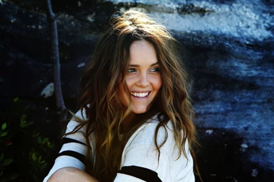 Rebecca Breeds Red Bikini Hd Wallpapers