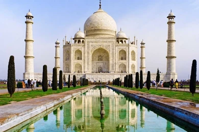 Taj Mahal In Agra, India