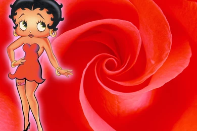 Betty Boop Pictures Archive: Betty Boop Rose Backgrounds And ...