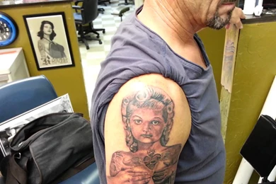 I Love Lucy Tattoo Done By Michael Arteaga In Las Vegas NV YouTube