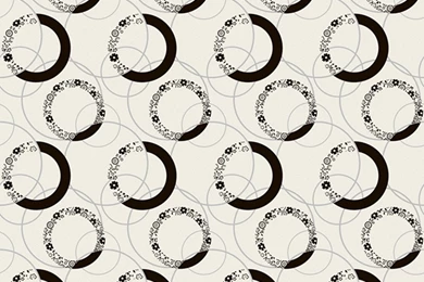 Aliexpress.com : Buy Designer Purple Modern Circle Pattern Velvet ...