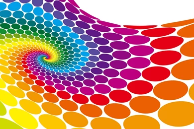 Colorful Vector Circle Wallpapers